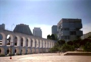 107  Aqueduto da Carioca & Petrobras Building.JPG